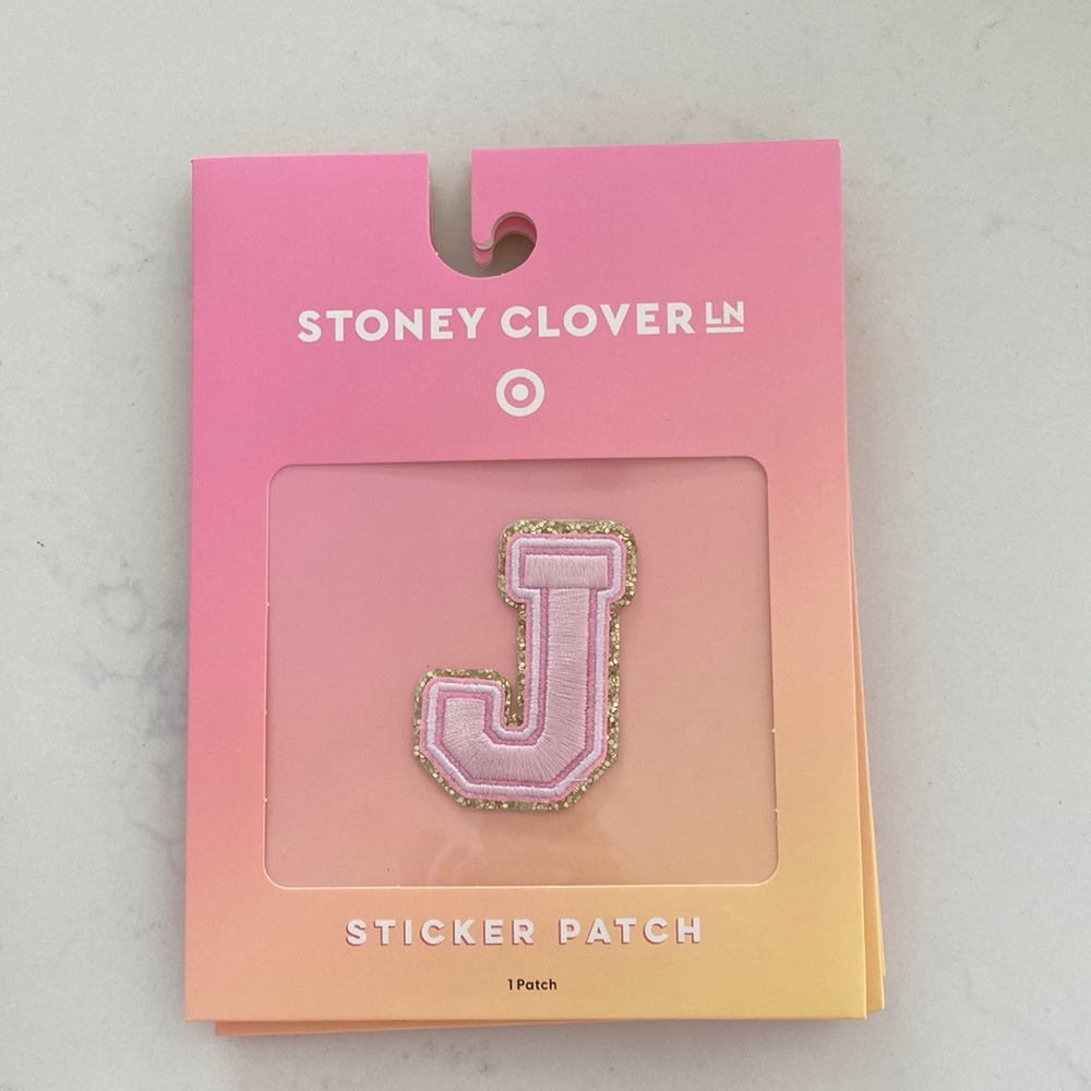 Last one! Stoney Clover Lane x Target Letter J Patch